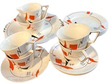 Art Deco Tea Set  15 pieces