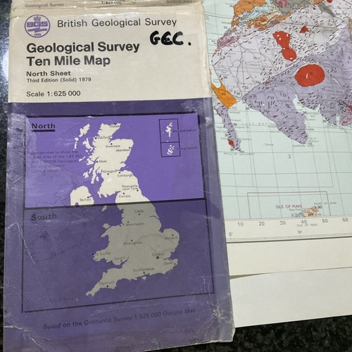 Bgs geological survey ten - geological, mile
