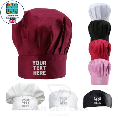 Embroidered personalised chef - embroidered,