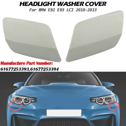Front bumper headlight washer - front,