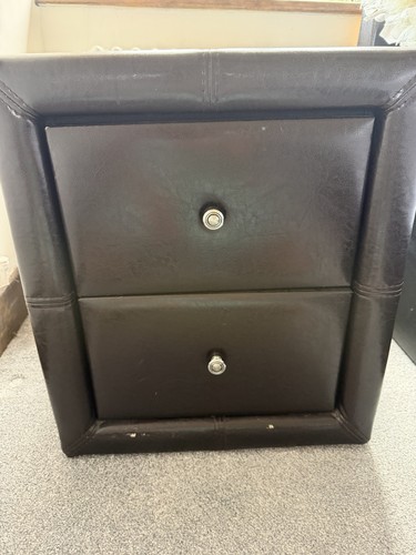 Bed side drawers - bed, x2