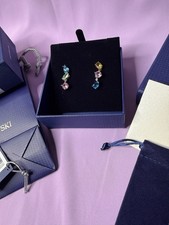 Swarovski Gems Drop Earrings