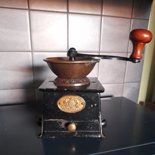 Antique Kendrick & Sons Cast Iron Coffee Mill / Grinder