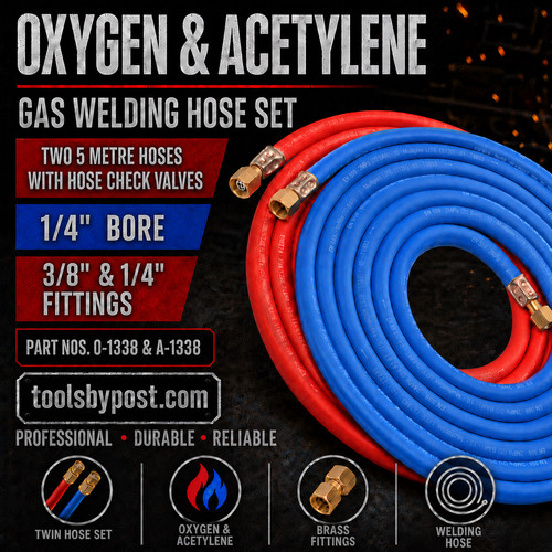 Set oxygen acetylene - oxygen, &