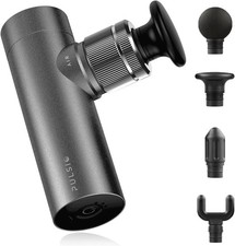 PULSIO AIR MINI MASSAGE GUN DEEP TISSUE MUSCLE - SILVER. 100% GENUINE..