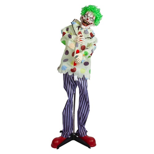Halloween animated clown - clown, ghost