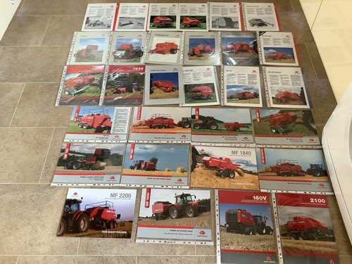Massey ferguson baler brochure - massey,