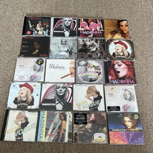 Madonna singles bulk x20 - madonna,