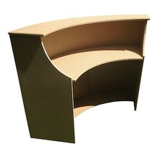 Medium salon reception desk