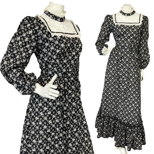 Vtg 70s black white - black,