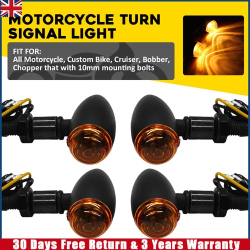 Bullet motorcycle turn - 4x,