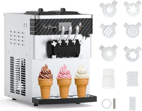 Soft ice cream maker - ice,