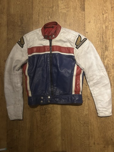 Vintage honda leather - honda,