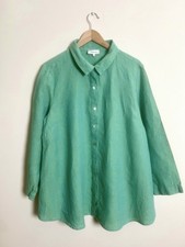 SAHARA Shirt Green 100% Linen