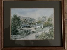 OOAK Framed Watercolor