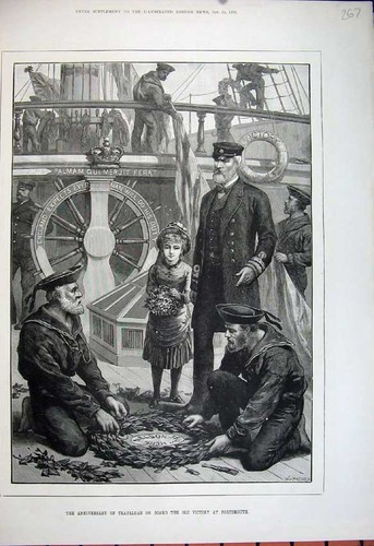 Original old antique print - original,