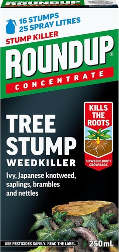 Roundup tree stump root - tree,