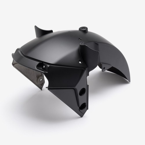 Scooter front mudguard black - front,