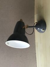 Anglepoise Original 1227 Brass Wall Light - Elephant Grey