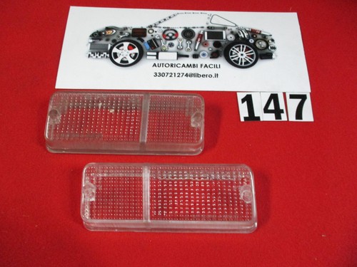 Pair transparent plastic - pair, front
