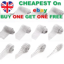 1 Metre SILVER Diamonte