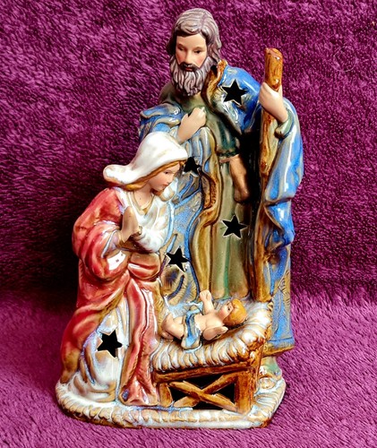 Vintage christmas nativity - vintage,