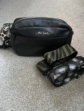 Pierre Cardin Women's Leather Handbag With 3 Straps