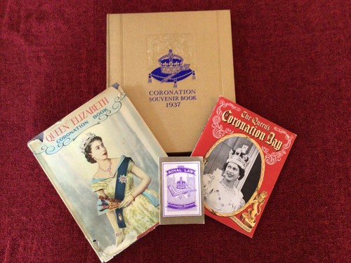 Coronation souvenir books - coronation,