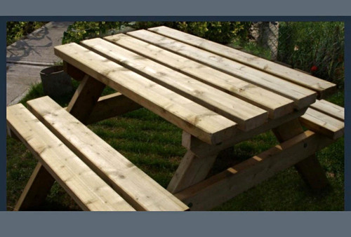 Picnic bench 4ft pub - 1.2m/4ft,