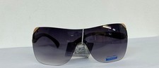 Unisex Black & Gold Rimless