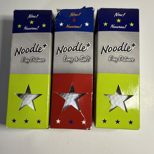 Noodle golf balls 3 packs - balls,,