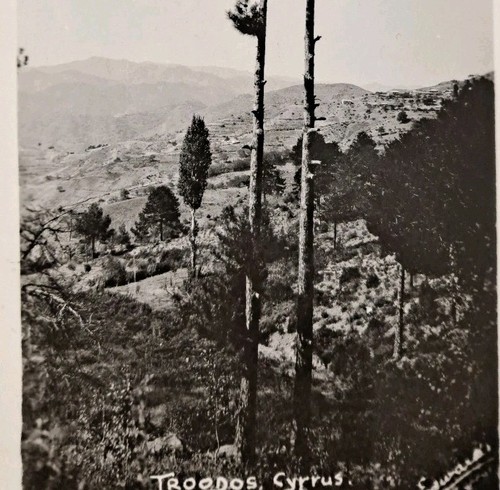 Cyprus troodos panorama - troodos,