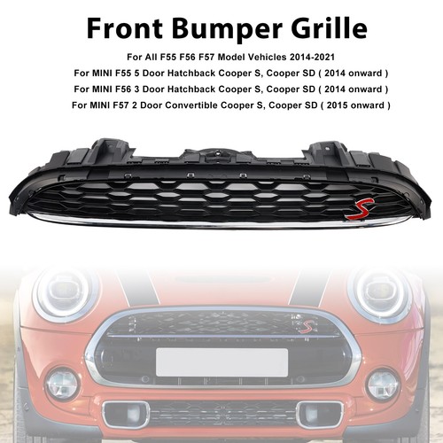 Black front mesh grille - grille, grill
