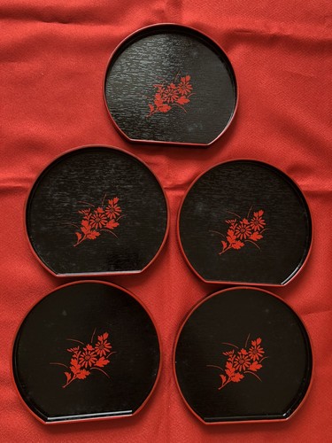 Japanese wooden plates - wooden,