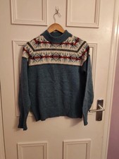 Scandi Knitted fairisle 100%