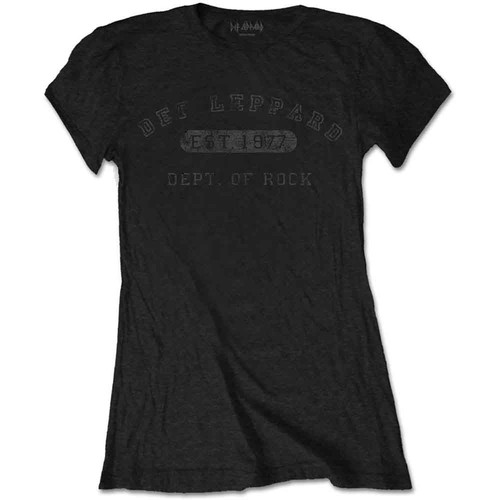 Def leppard ladies shirt - leppard, t-shirt