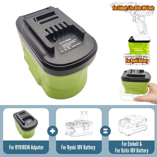 Adapter for ryobi 18v - ryobi, one+