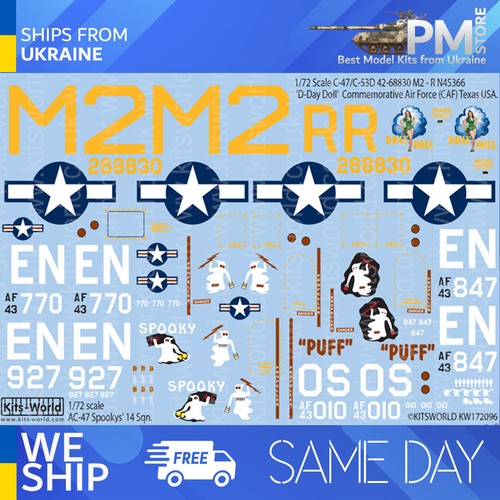 Kits world kw172096 decal - world,