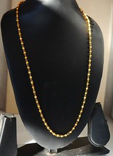Indian Gold Plated beaded Snake Chain Necklace kapa Jewellry traditional wear