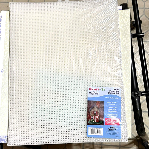 Clear plastic canvas sheets - plastic,