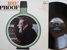TUBBY HAYES ORCHESTRA 100% PROOF UK 1967 FONTANA MONO  ( RARE PROMO LP  NM NM )