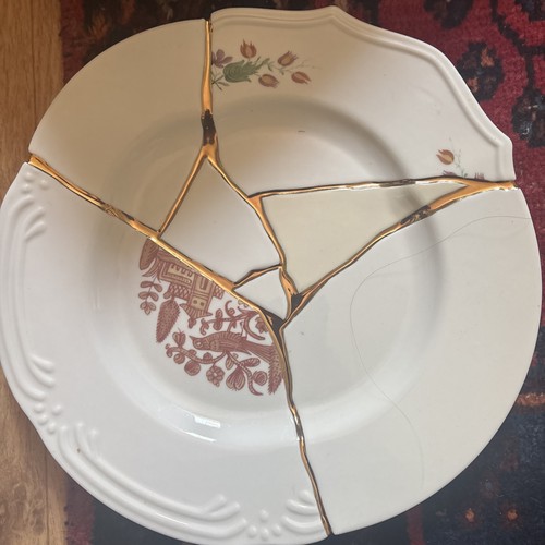 Seletti dinner plate - seletti, kintsugi