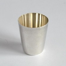 Vintage 835 Silver Shot Cup