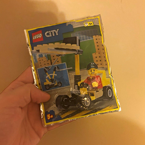 Lego city 952212 - lego, forklift