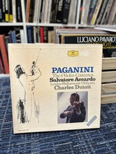 5 LP Boxed Set Paganini 6 Violin Concertos Salvatore Accardo London Philharmonic