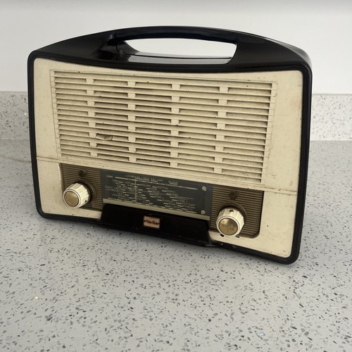 Vintage stella valve radio - vintage,