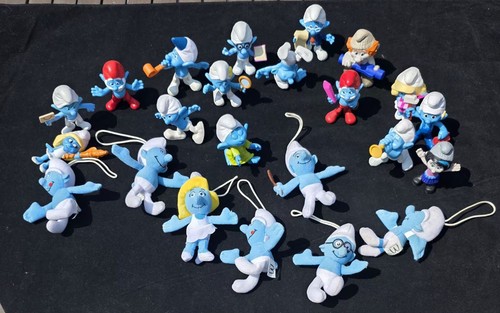 Smurf mcdonalds happy meal - smurf,