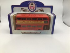 Oxford Diecast Double Decker Bus Golden Shred London Transport Boxed Model