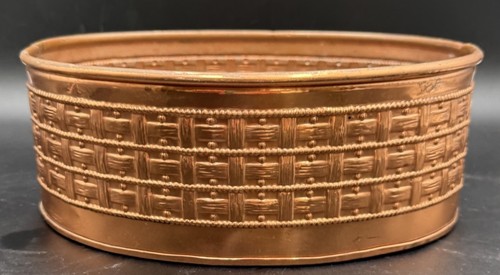 Vintage oval copper - vintage,