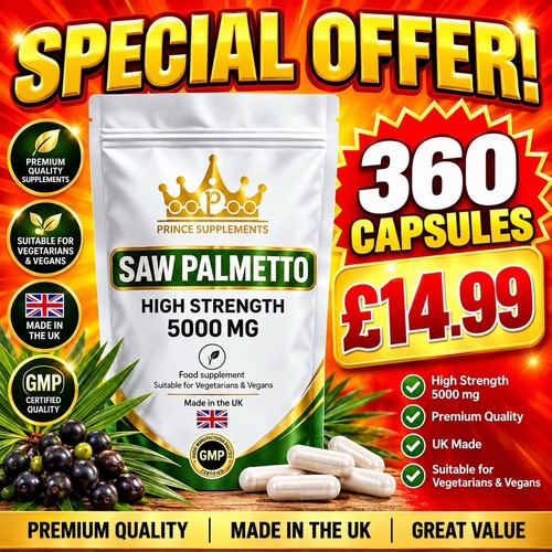 Saw palmetto capsules 360 - ,